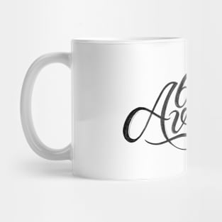 Above Average | Calligraphy Mug